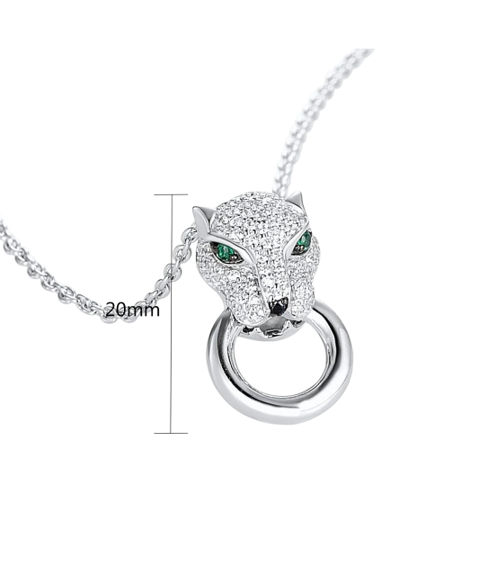 Sterling Silver pendant with spinels and zircons