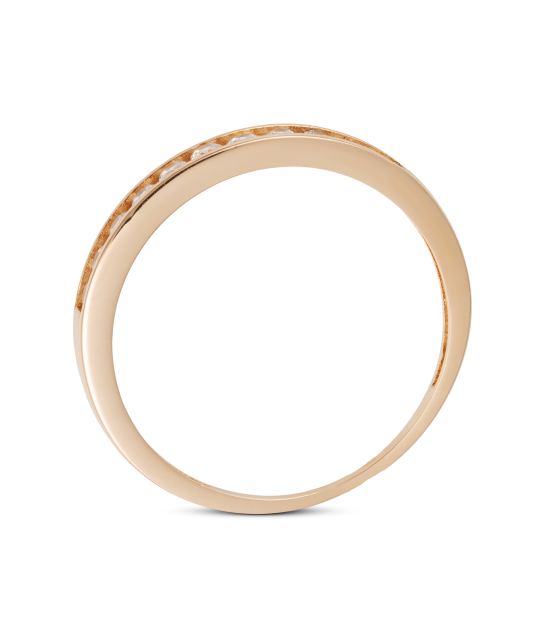 Auksinis žiedas su cirkoniais  - Goldinga