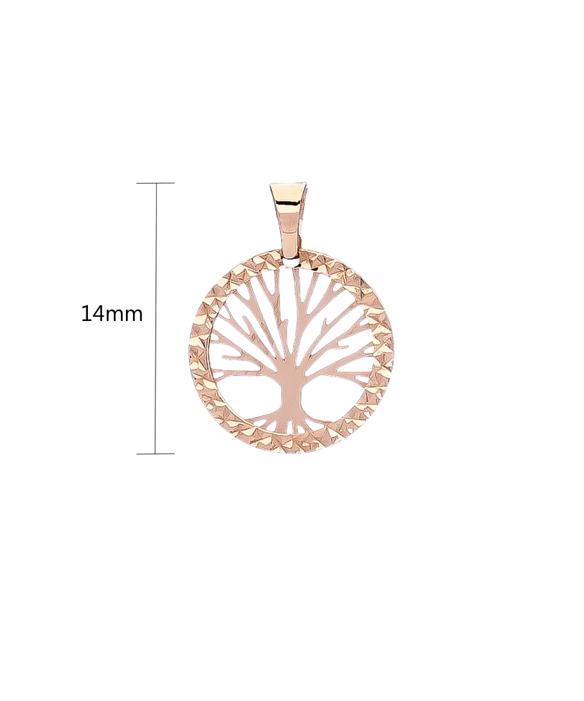 Gold pendant "Tree of life"