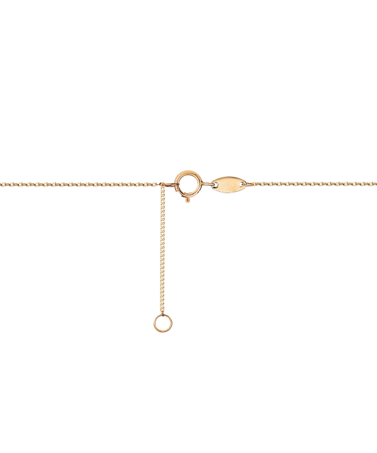 Gold chain with pearl pendant