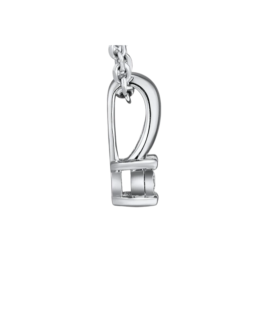 White gold pendant with diamonds