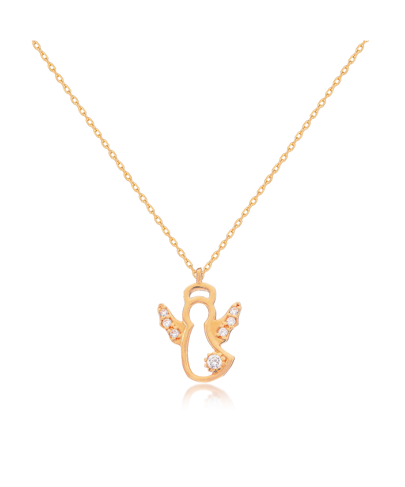 Gold chain with pendant