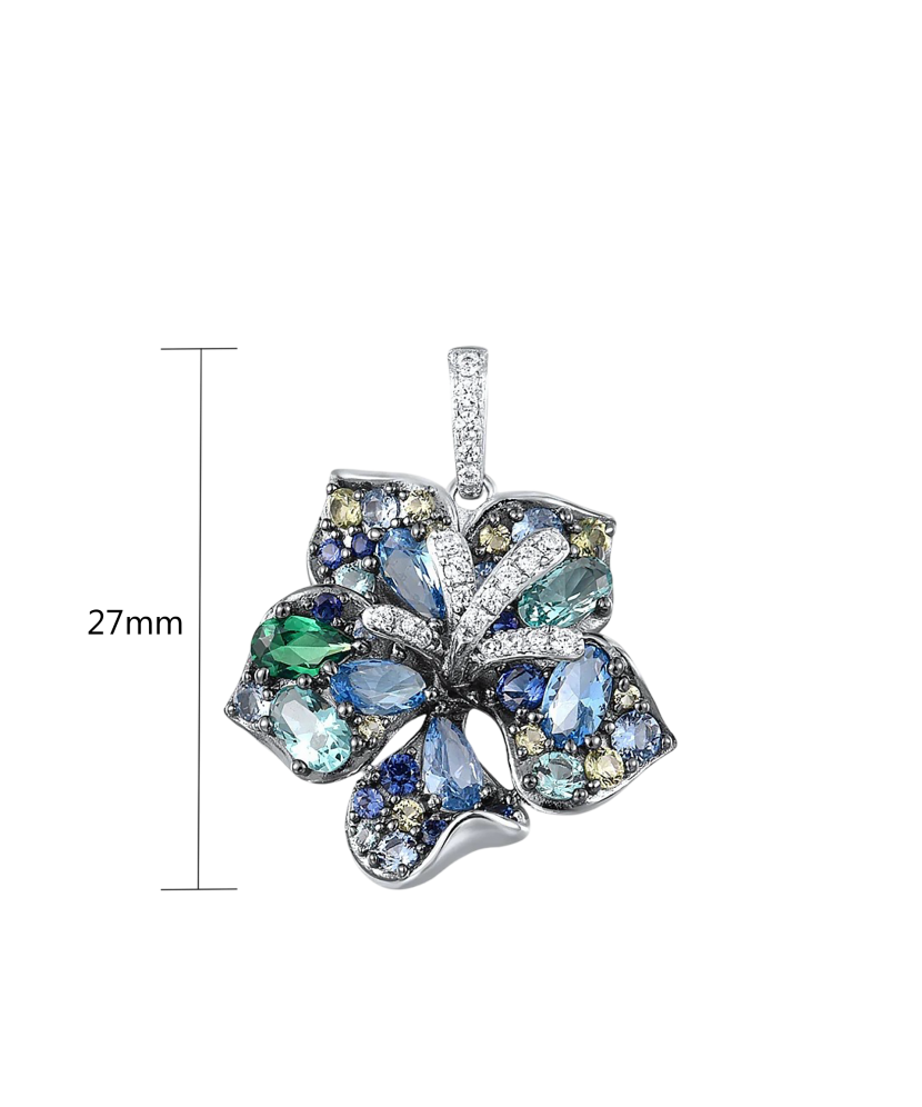 Hopea riipus spinelleillä ja zirkoneilla