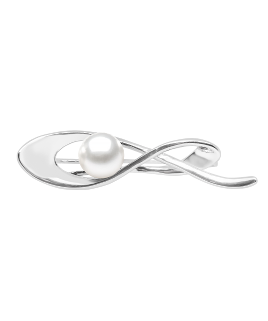 Sterling silver  brooch with pearl