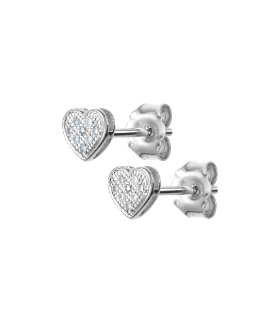 White Gold earrings with diamonds