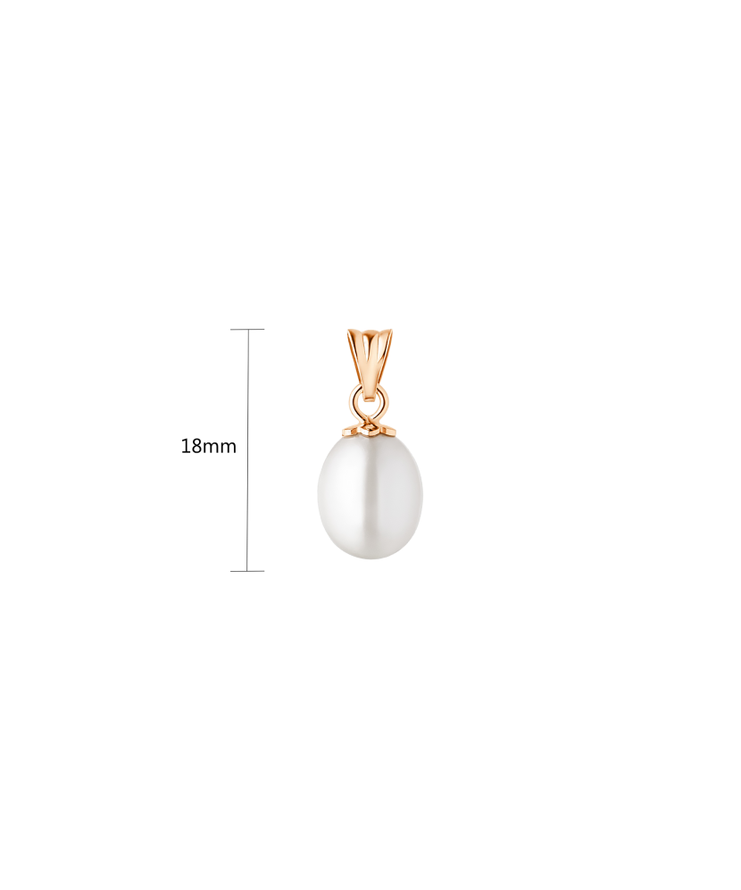 Gold Pearl Pendant