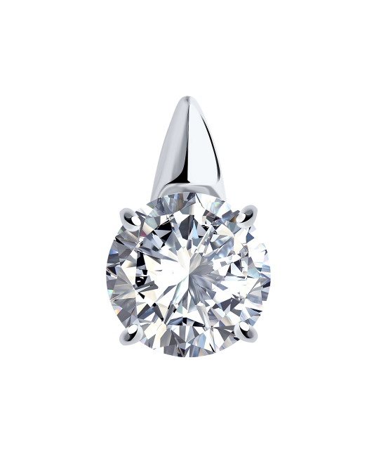 Sidabrinis pakabukas su cirkoniais