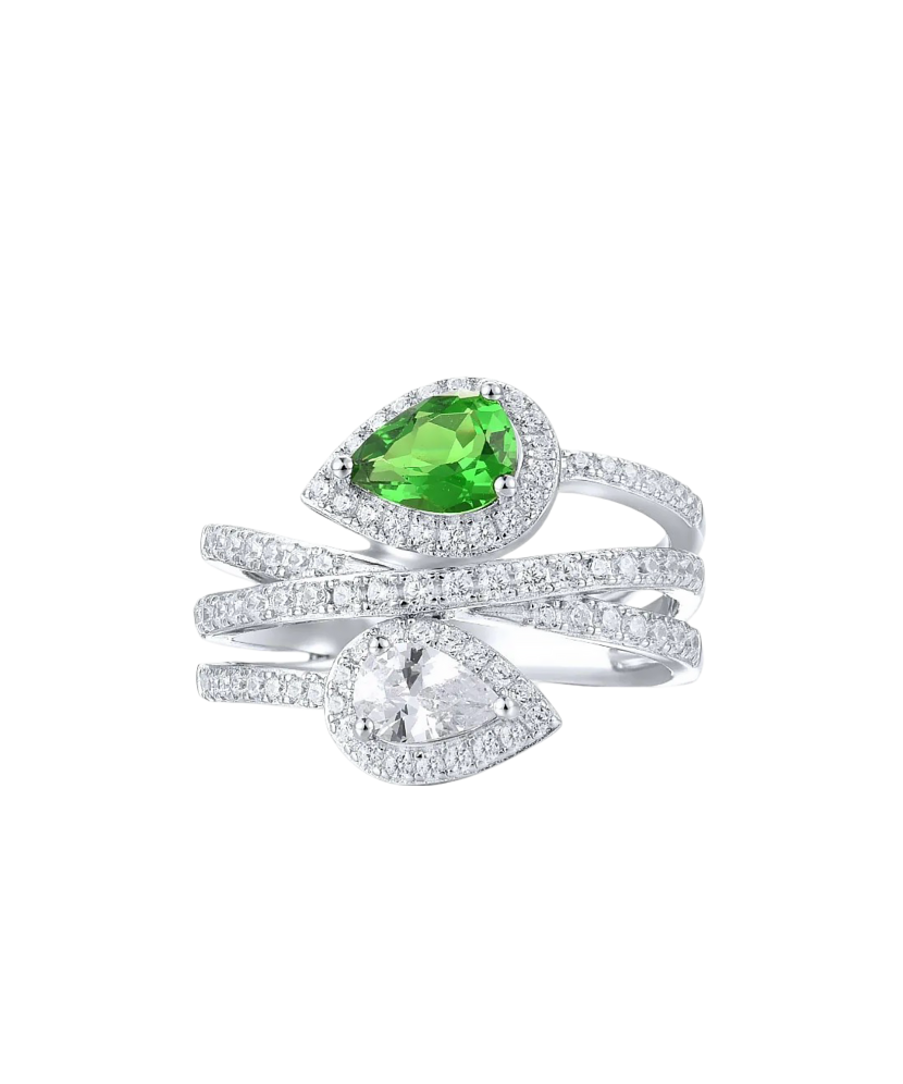 Hopeasormus zirkoneilla