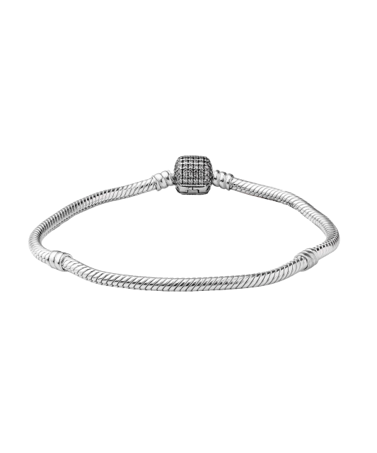 Sterling Silver bracelet with zircons