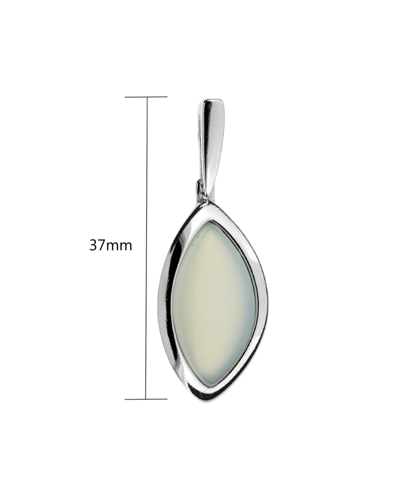 Sterling Silver pendant with agate