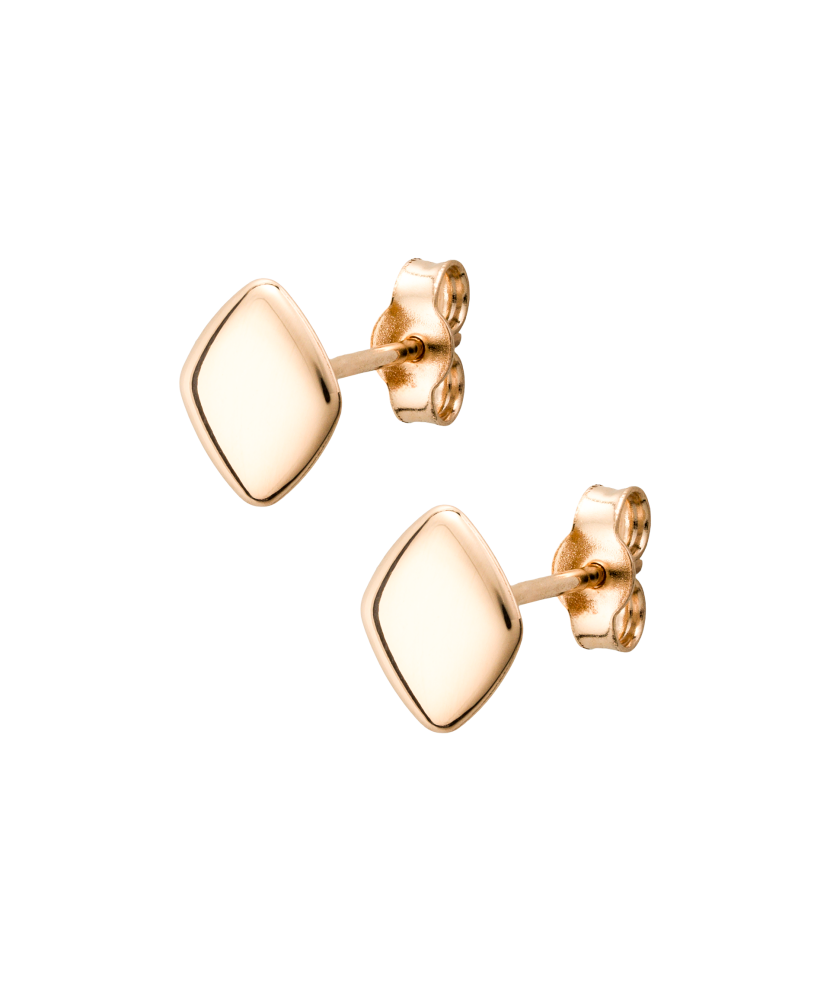 Gold earrings