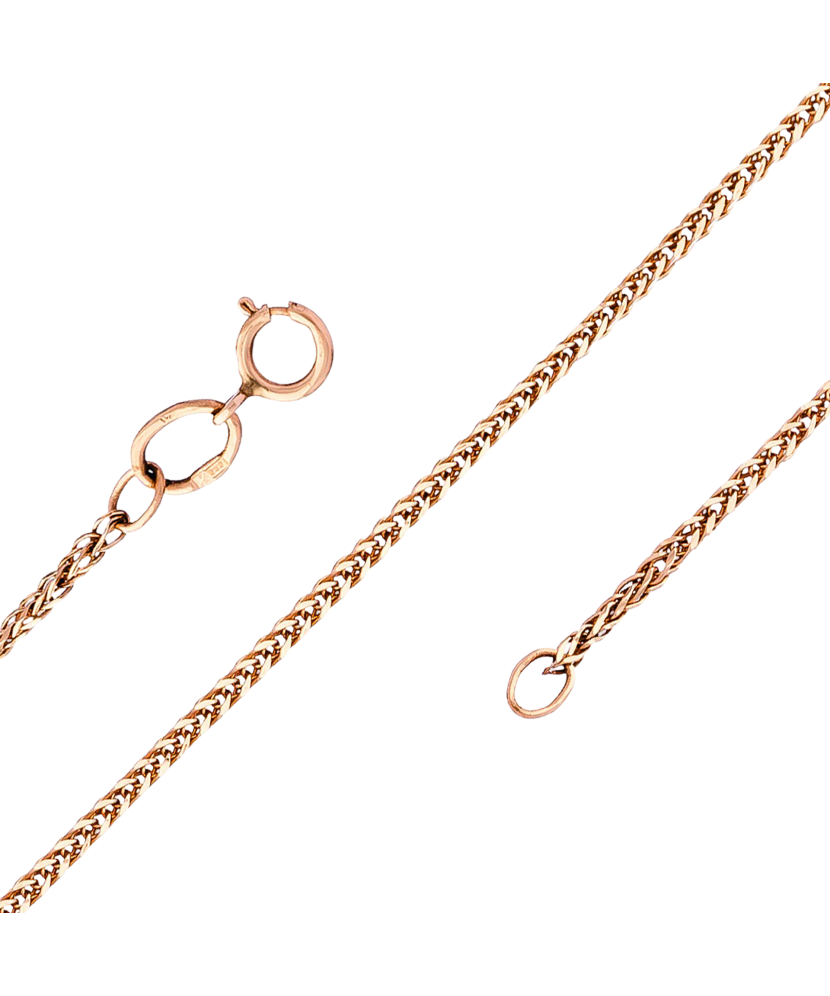 Gold chain "Spiker" 1.6mm