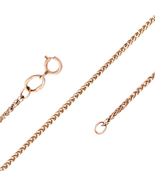 Auksinė grandinėlė "Spiker" 1mm  - Goldinga