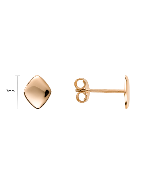 Gold earrings
