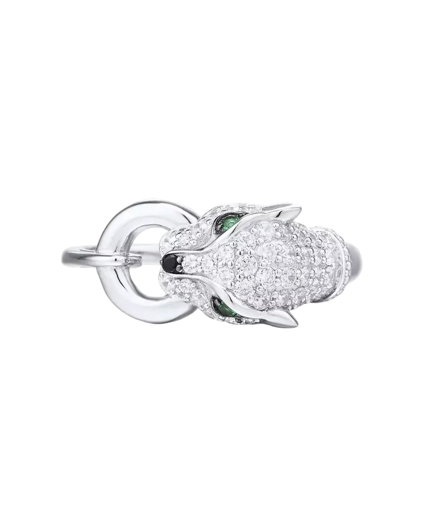 Hopeasormus spinelleillä ja zirkoneilla