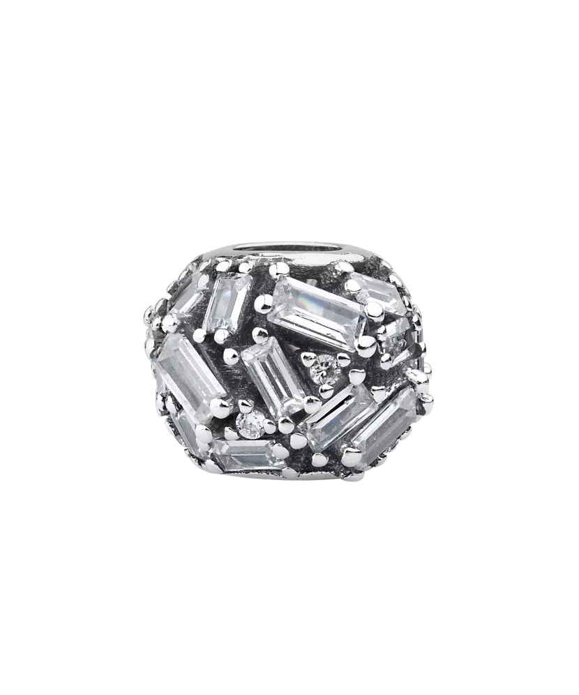 Universalus sterling silver pendant with zircons