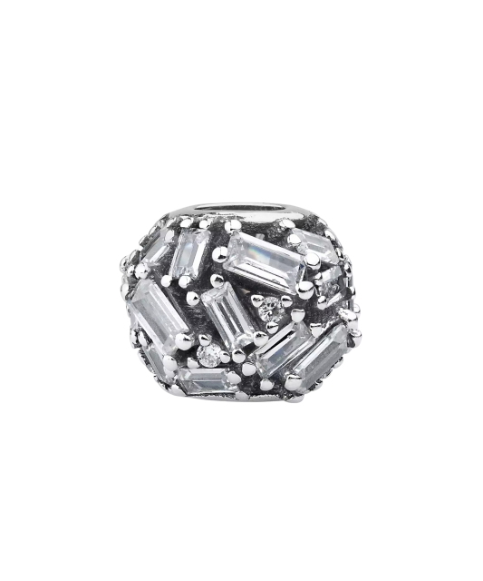 Universalus sterling silver pendant with zircons