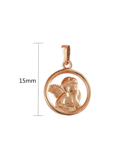 Gold pendant "Angel"