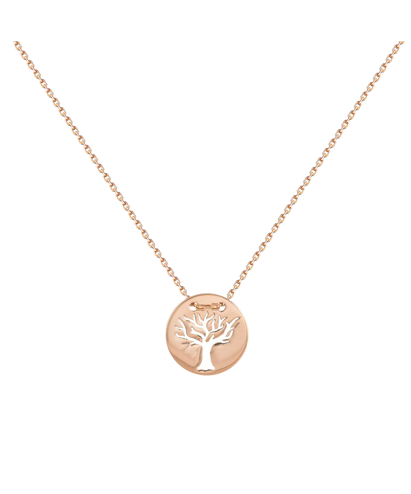 Gold chain with pendant "Tree of life"