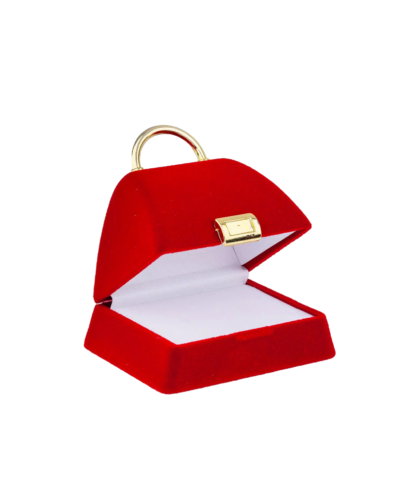 Dėžutė didelė "Rankinė" raudona  - Goldinga