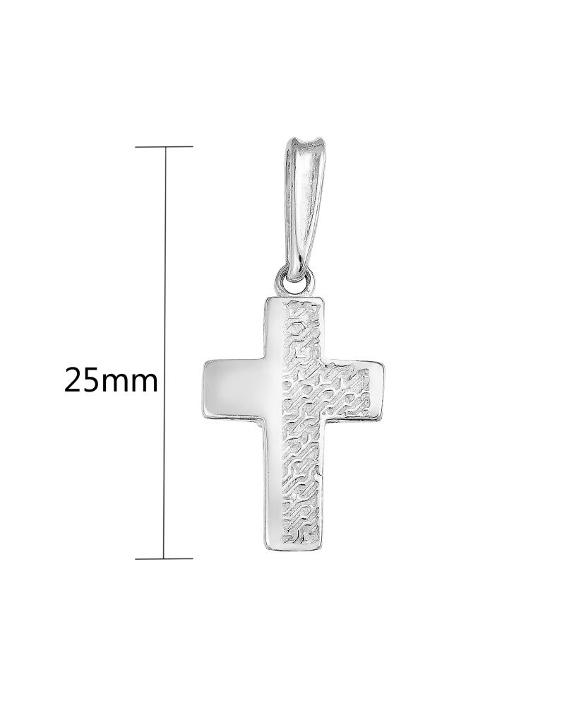 Sterling silver pendant "Cross"