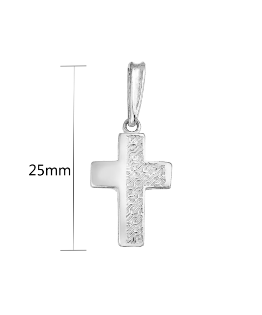 Sterling silver pendant "Cross"
