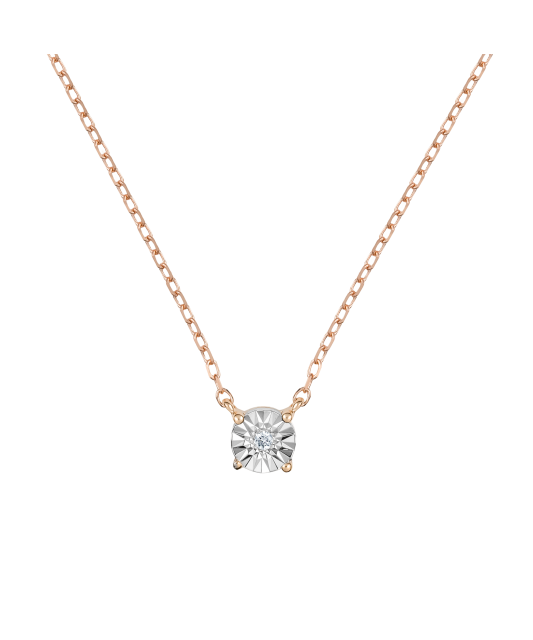 Auksinė Grandinėlė Su briliantiniu Pakabuku