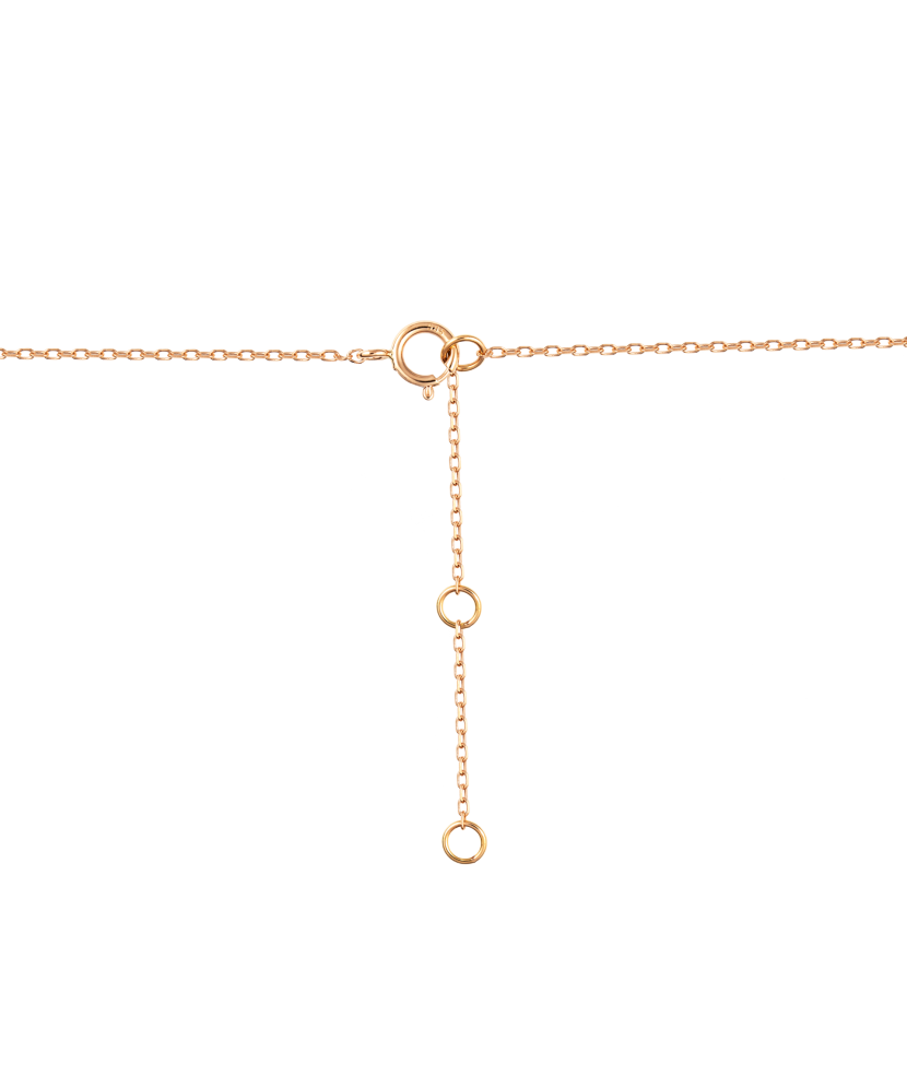 Gold Chain With pearl and diamond pendant