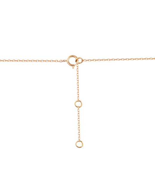 Gold Chain With pearl and diamond pendant
