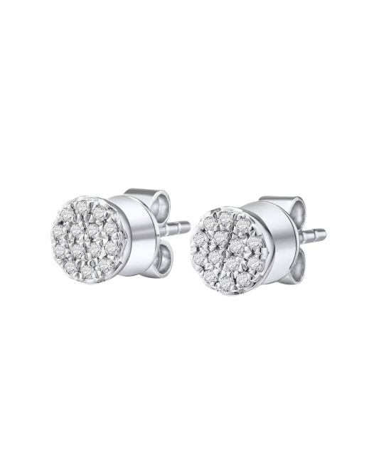 White Gold earrings with diamonds