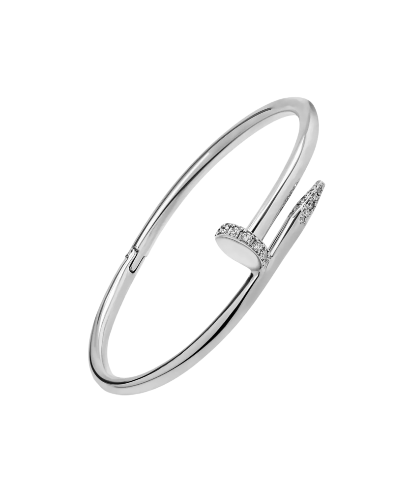 Sterling Silver bracelet with zircons