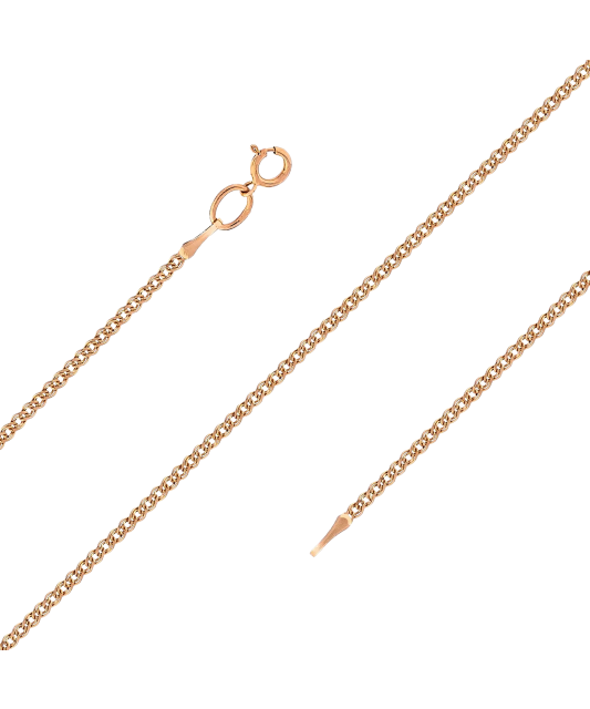 Gold bracelet "Mona Liza" 1.5mm