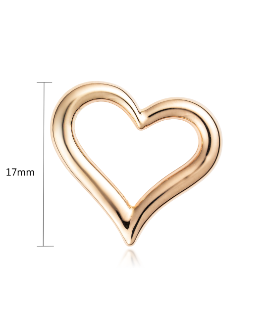 Gold pendant "heart"