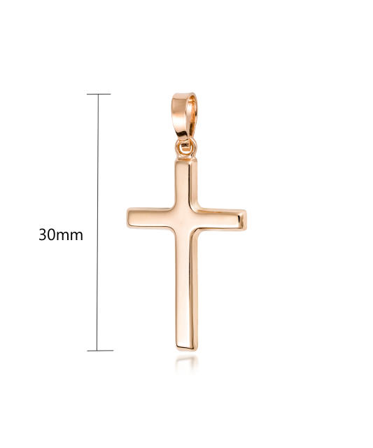 Gold pendant "cross"