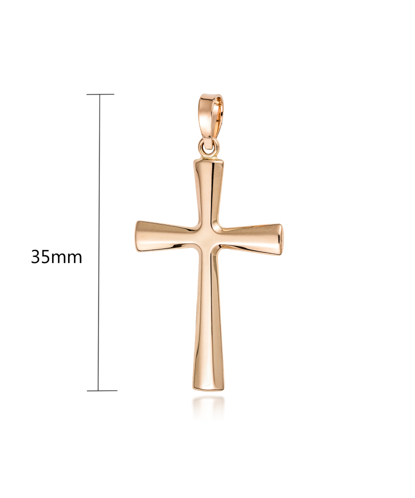Gold pendant "cross"