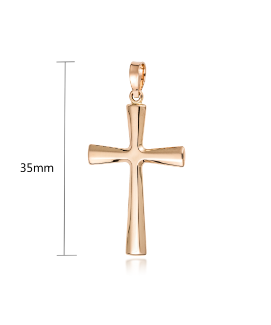 Gold pendant "cross"
