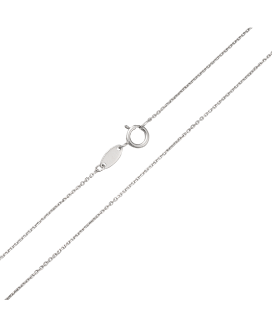 White gold chain "Anchor"