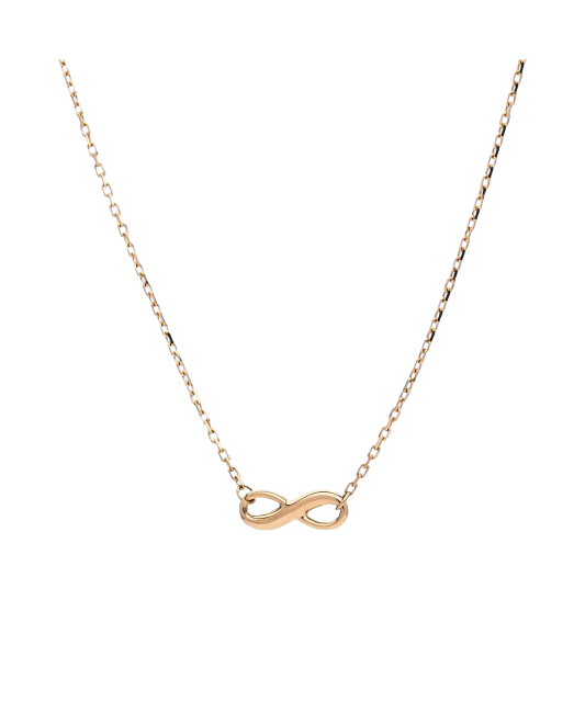 Gold chain "infinity"