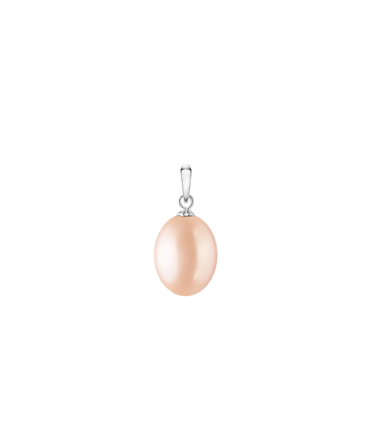 Sterling silver pendant with pearl