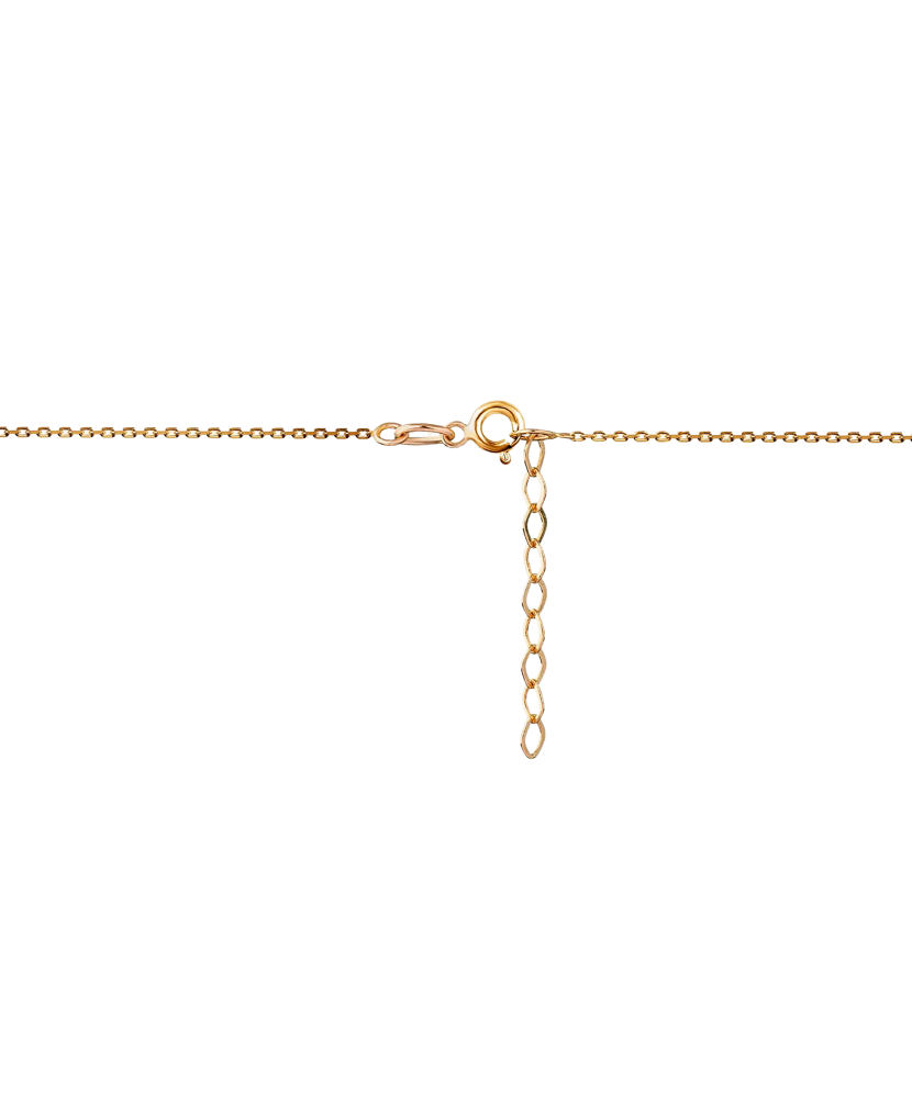 Auksinė grandinėlė su cirkonio pakabuku  - Goldinga