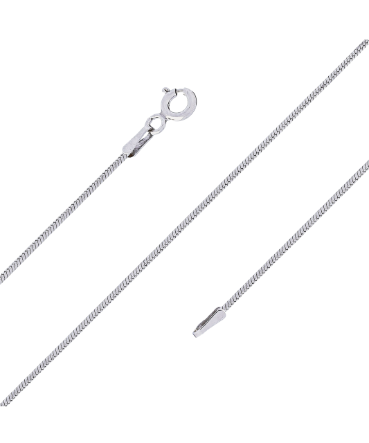Sterling silver chain "Snake" 1.4mm