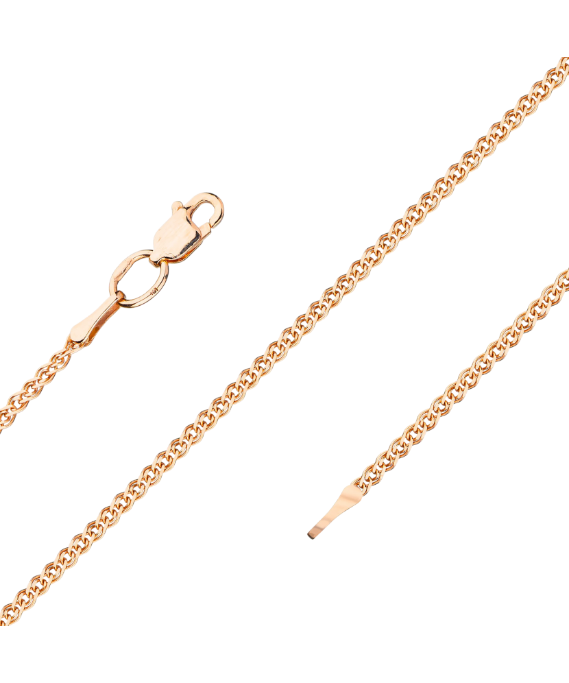 Gold bracelet "Mona Liza" 2.8mm