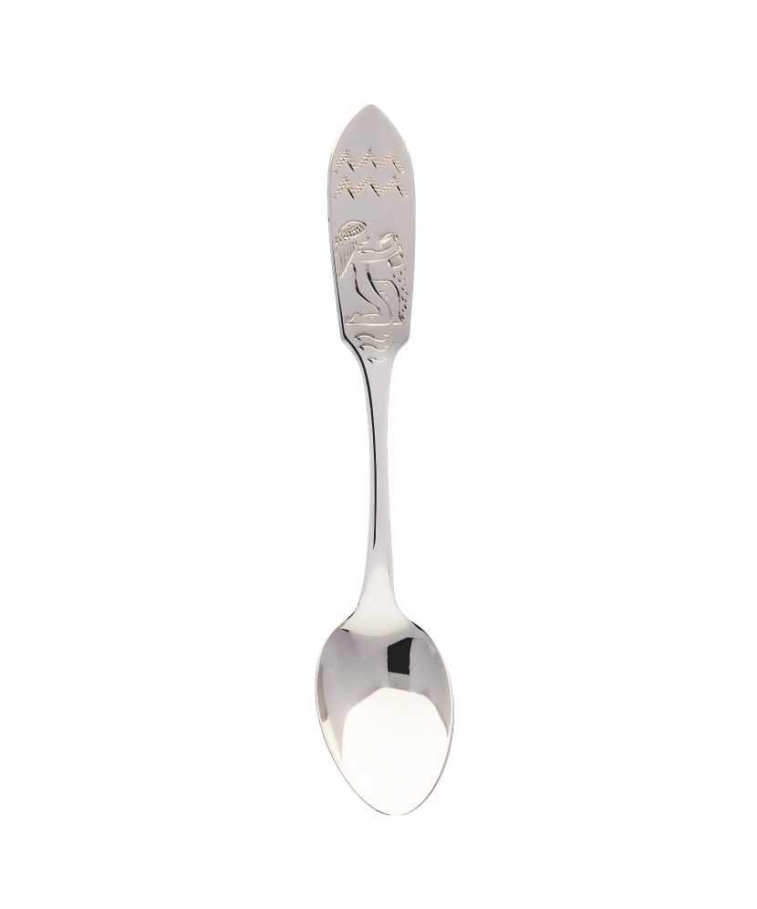Sterling Silver spoon "Aquarius"