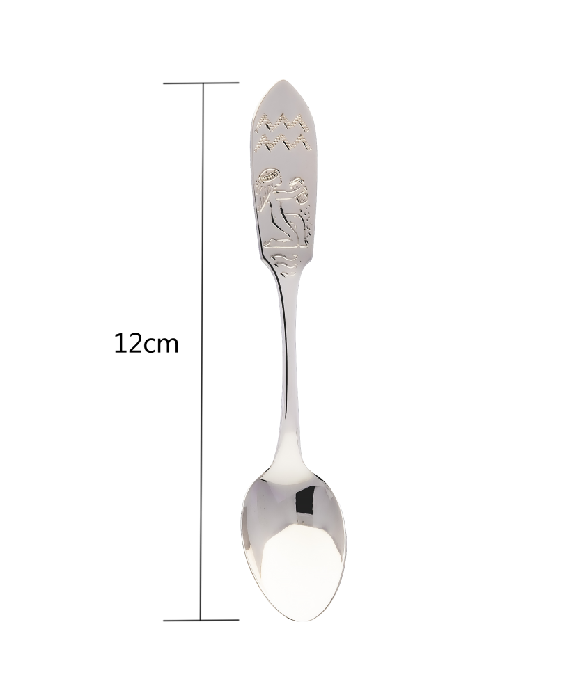 Sterling Silver spoon "Aquarius"