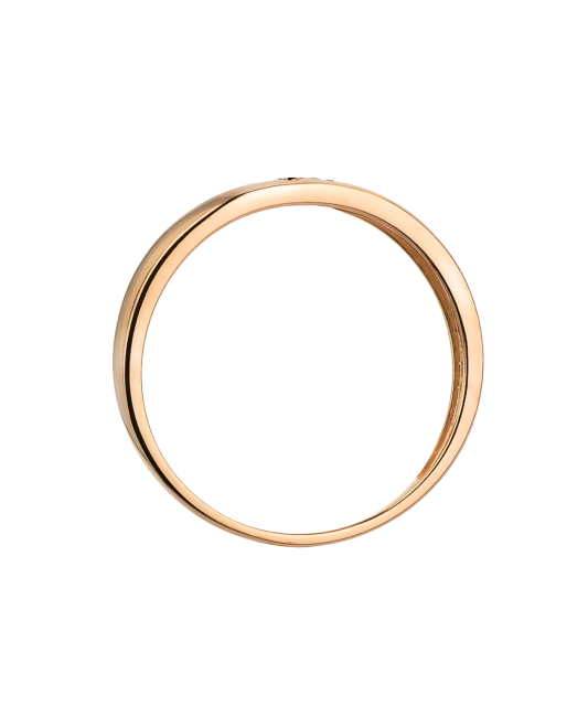 Kultasormus timanteilla