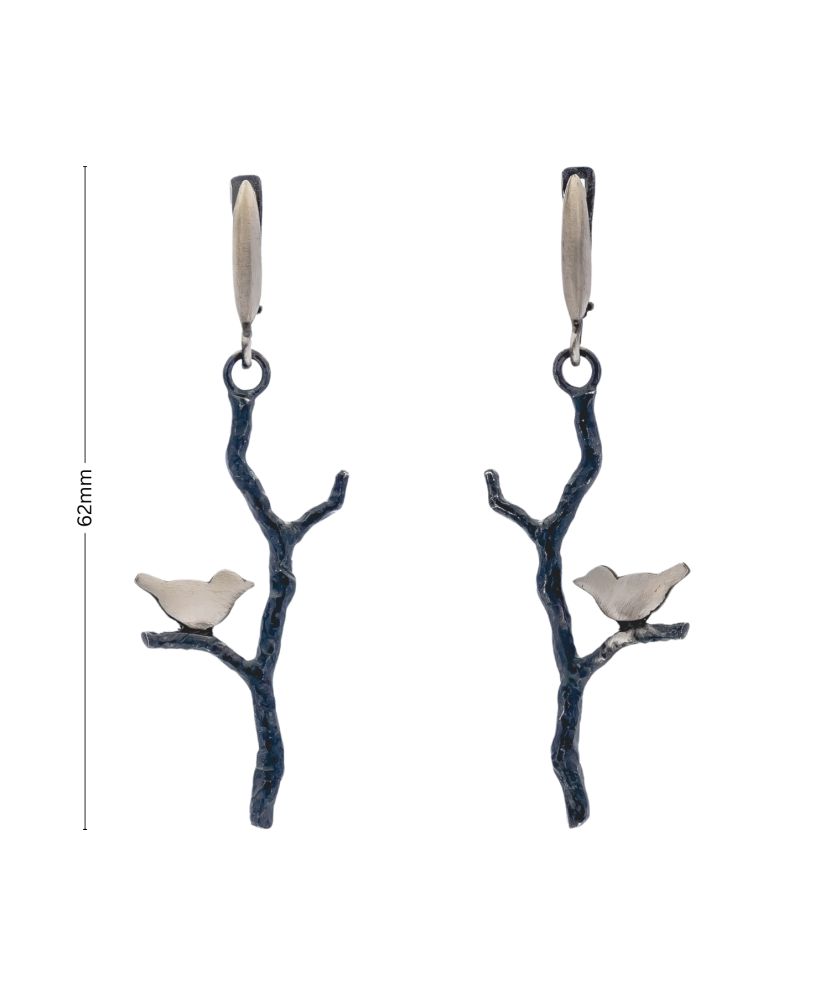 Sidabriniai auskarai  - Goldinga