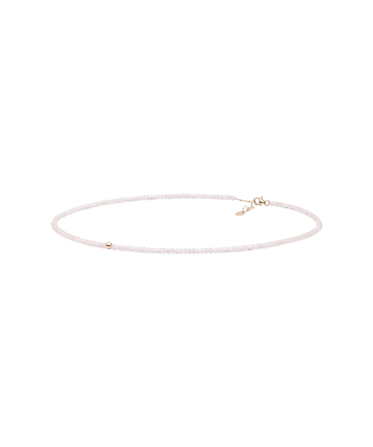 Verinys su rožiniai kvarcais ir paauksuotu sidabru  - Goldinga