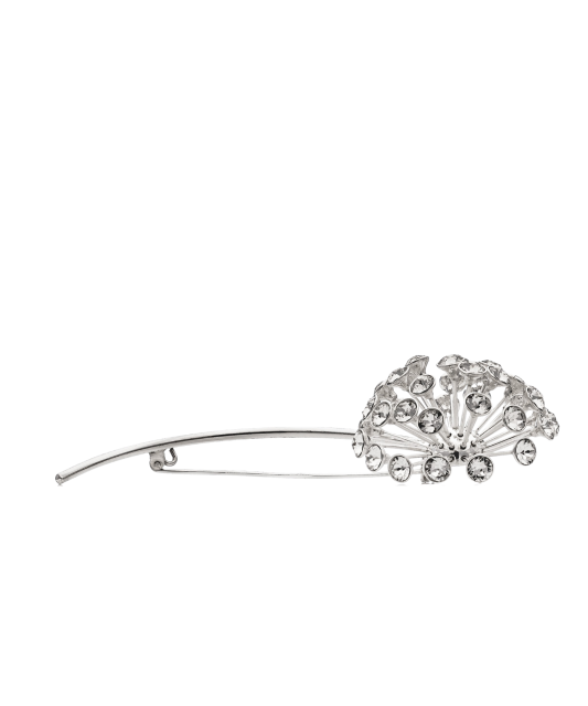 Sterling silver  brooch with zircons