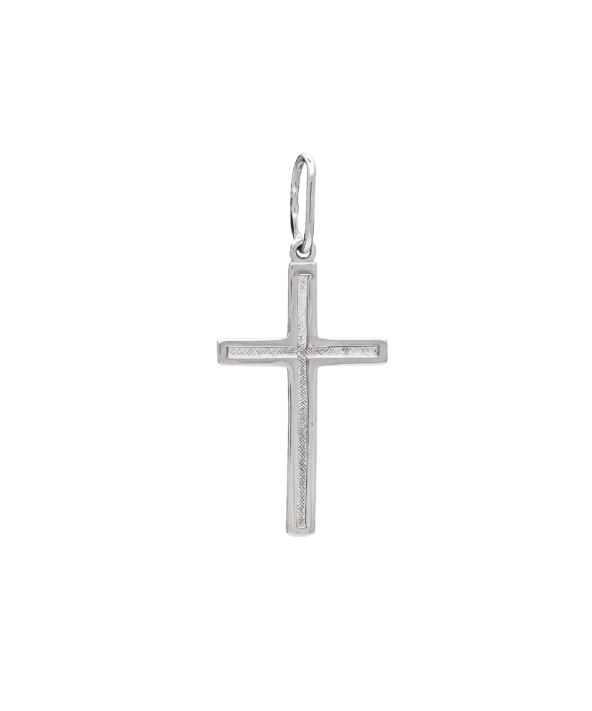 Sterling silver pendant "cross"