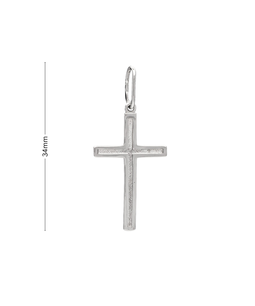 Sterling silver pendant "cross"